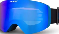 Bloc Eyewear Eyewear-BLOC Thirty-Five Goggle - New Matt Blue-Brown Blue Mirror