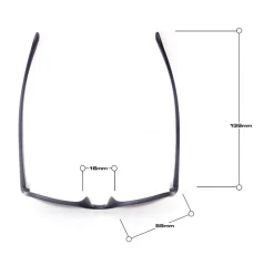 Bloc Eyewear Eyewear-BLOC Tide Sunglasses - Matt Black-Polarised