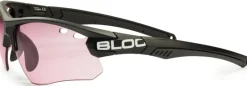 Bloc Eyewear Eyewear-BLOC Titan Sunglasses - Black-Red 4 Lens Pack