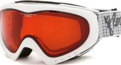 Bloc Eyewear Eyewear-BLOC Utopia Goggle - Shiny White-Goldeneye Lens