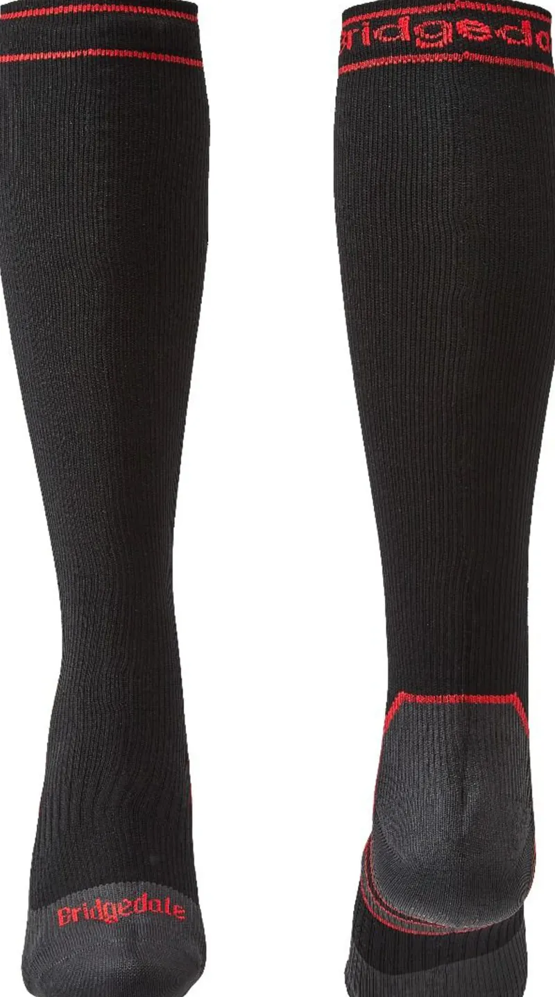 Bridgedale Socks|Socks-Mens StormSock Heavyweight Knee Socks - Black