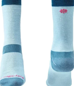 Bridgedale Socks|Socks-Womens Coolmax Liner Socks - Twin Pack - Sky