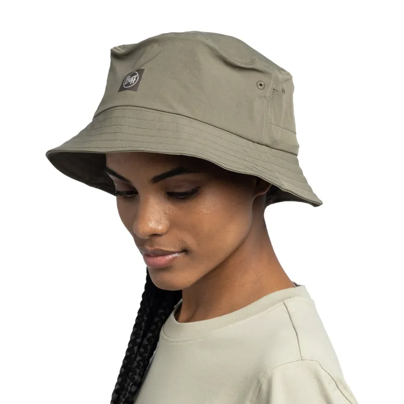 Buff Hats-Adventure Bucket Hat - Solid Tundra Khaki