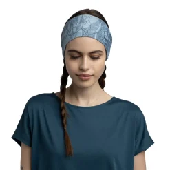 Buff Hats-Coolnet UV Wide Headband - Laven Mist