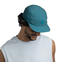 Buff Hats-5 Panel Go Cap - Solid Teal
