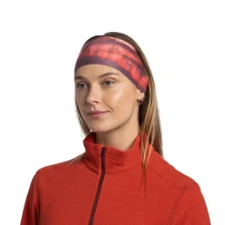 Buff Hats-Thermonet Headband - Matewa Garnet
