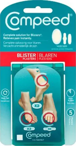 Compeed First Aid-Mixed Blister Plasters