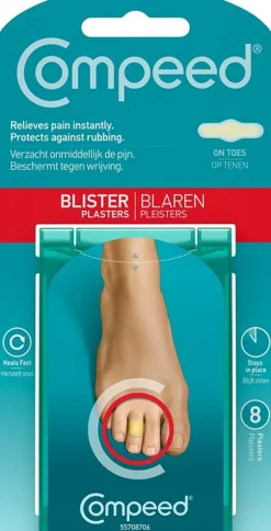 Compeed First Aid-Toe Blister Plasters