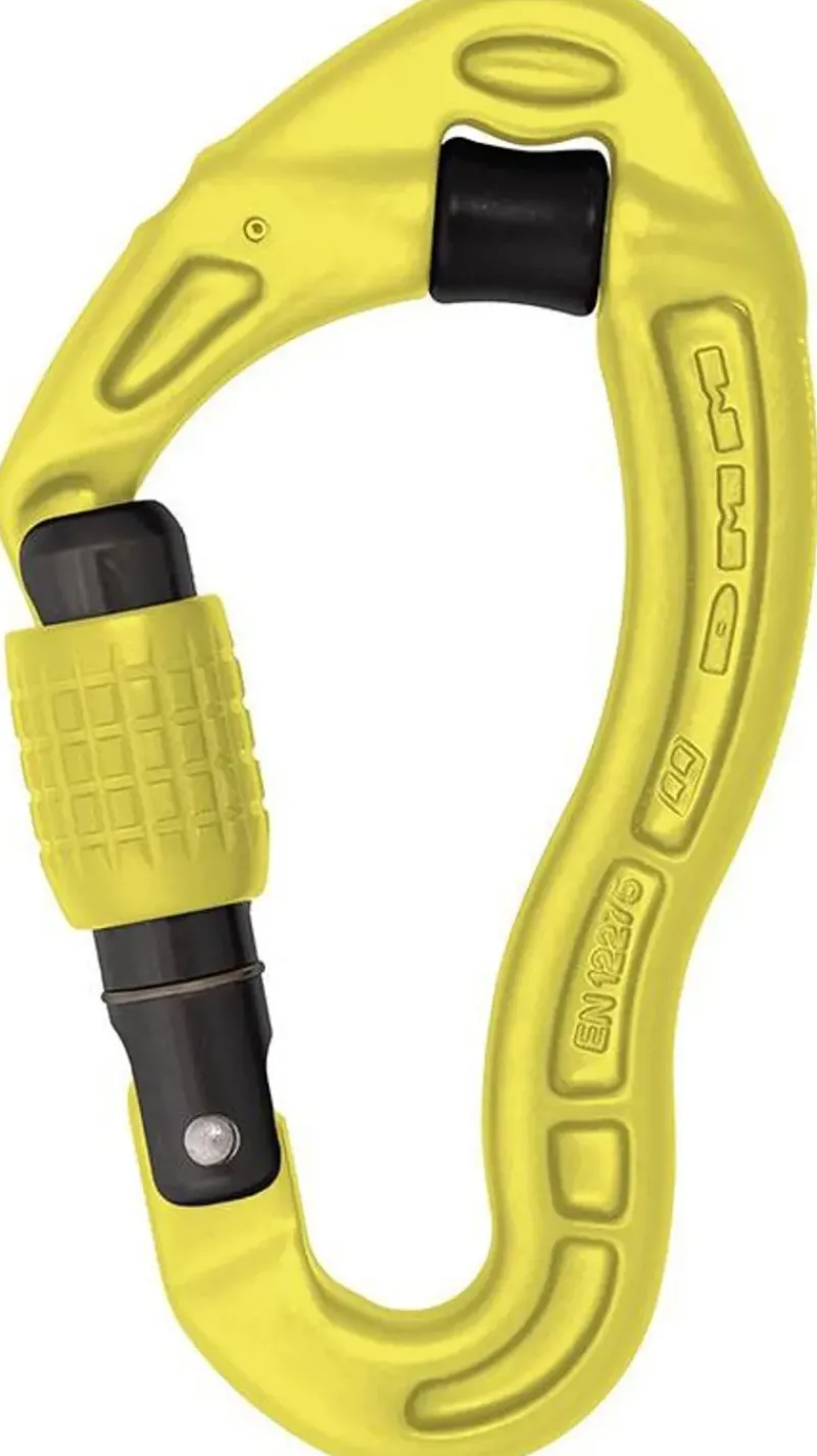 DMM Carabiners & Quickdraws-Revolver Screwgate Carabiner - Lime