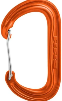 DMM Carabiners & Quickdraws-WallDO Wiregate Carabiner - Orange