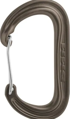 DMM Carabiners & Quickdraws-WallDO Wiregate Carabiner - Matt Grey