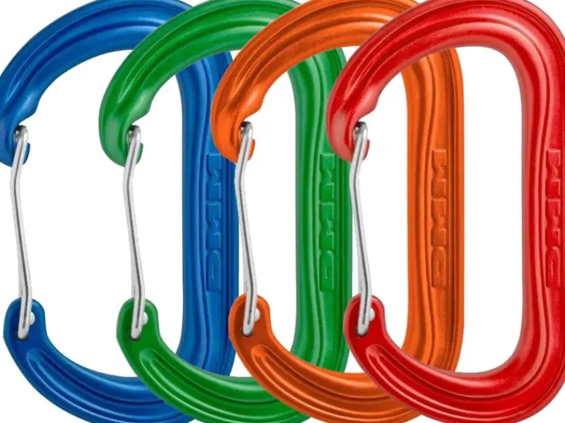 DMM Carabiners & Quickdraws-WallDO Wiregate Carabiner - 4 Pack Assorted