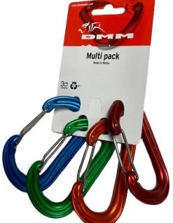 DMM Carabiners & Quickdraws-WallDO Wiregate Carabiner - 4 Pack Assorted