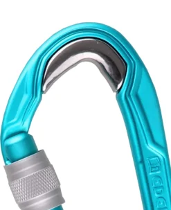 Edelrid Carabiners & Quickdraws-Bulletproof Screw Carabiner - Icemint