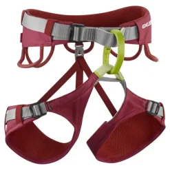 Edelrid Harnesses-Womens Jayne IV Climbing Harness - Rhubarb Red