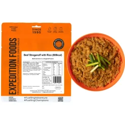 Expedition Foods Lunch/ Dinner-Beef Stroganoff with Rice - 800kcal