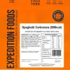 Expedition Foods Lunch/ Dinner-Spaghetti Carbonara - 800kcal