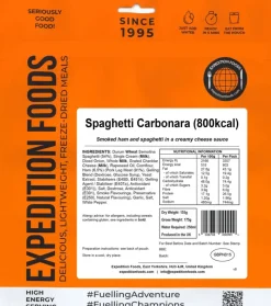 Expedition Foods Lunch/ Dinner-Spaghetti Carbonara - 800kcal