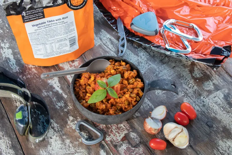 Expedition Foods Lunch/ Dinner-Vegetable Tikka with Rice - 800kcal