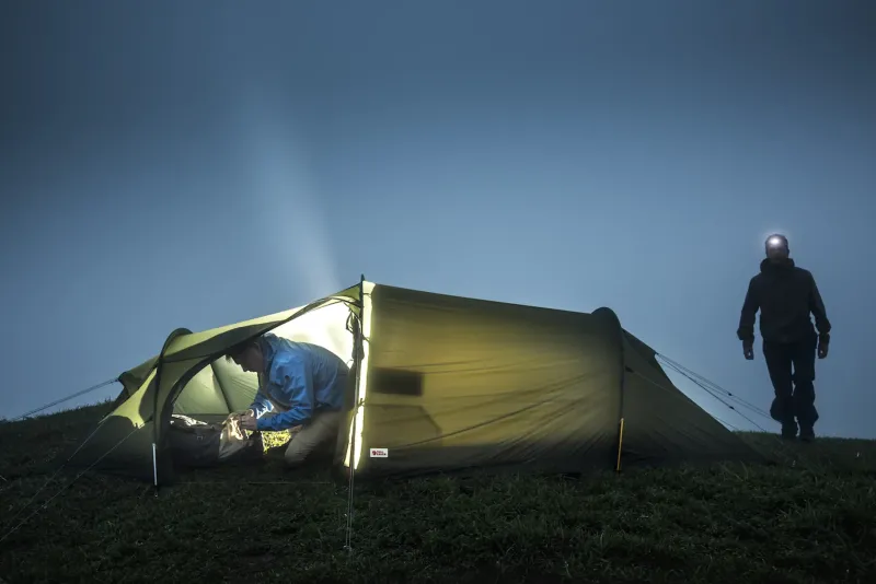 Fjallraven Backpacking & Lightweight Tents-Abisko Shape 3 Tent - Pine Green