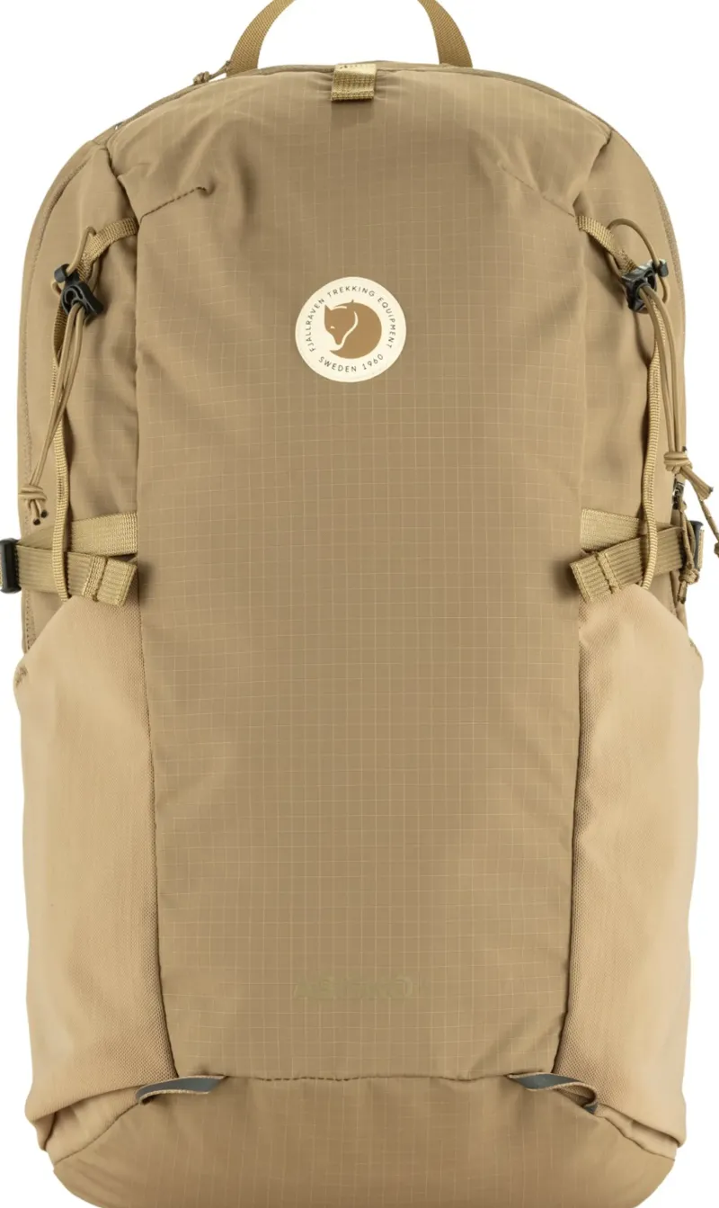 Fjallraven Day Packs-Abisko Softpack 16 Rucksack - Clay