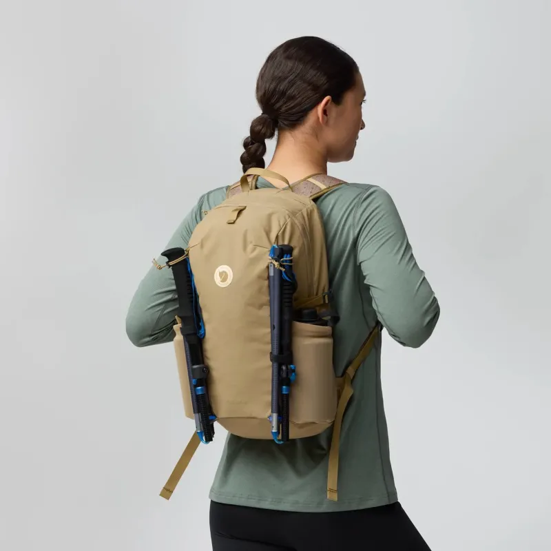 Fjallraven Day Packs-Abisko Softpack 16 Rucksack - Clay