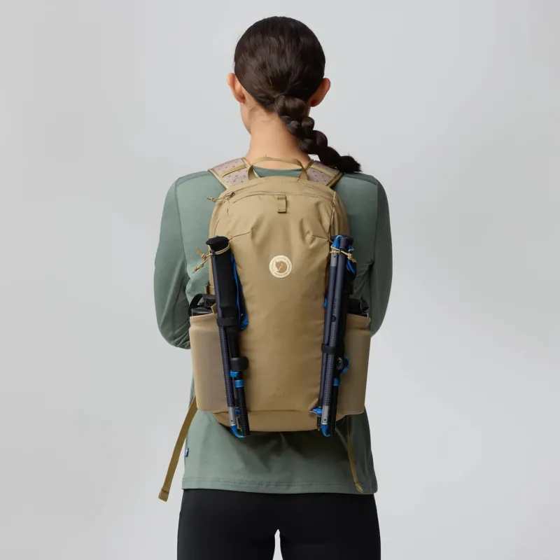 Fjallraven Day Packs-Abisko Softpack 16 Rucksack - Clay