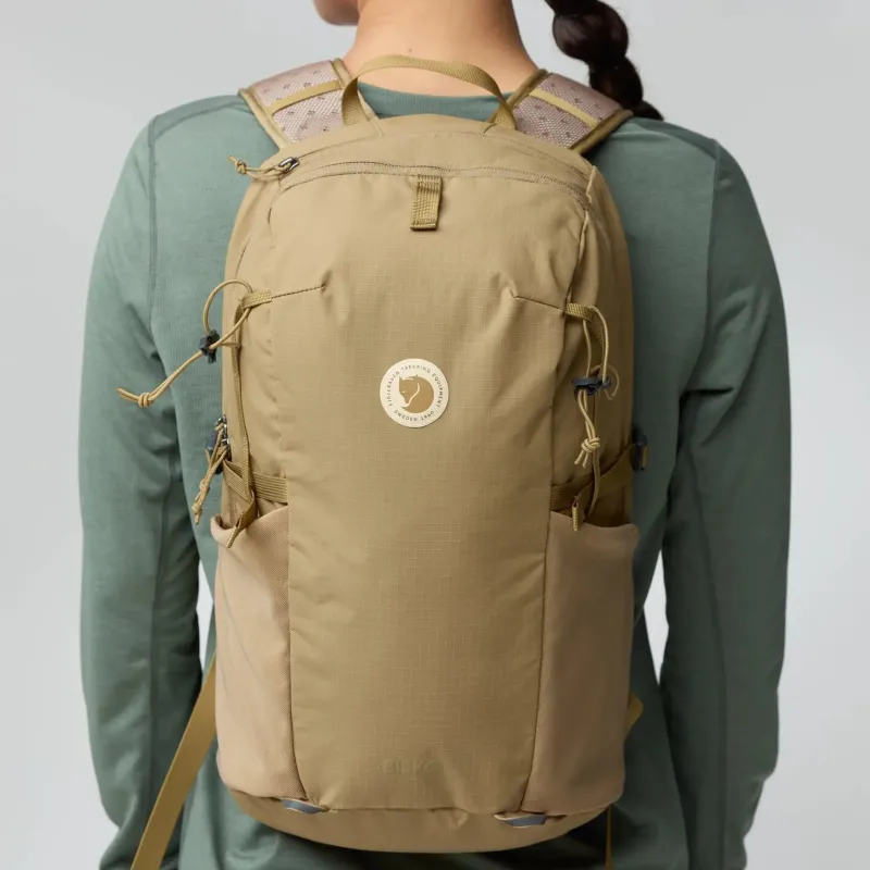 Fjallraven Day Packs-Abisko Softpack 16 Rucksack - Clay