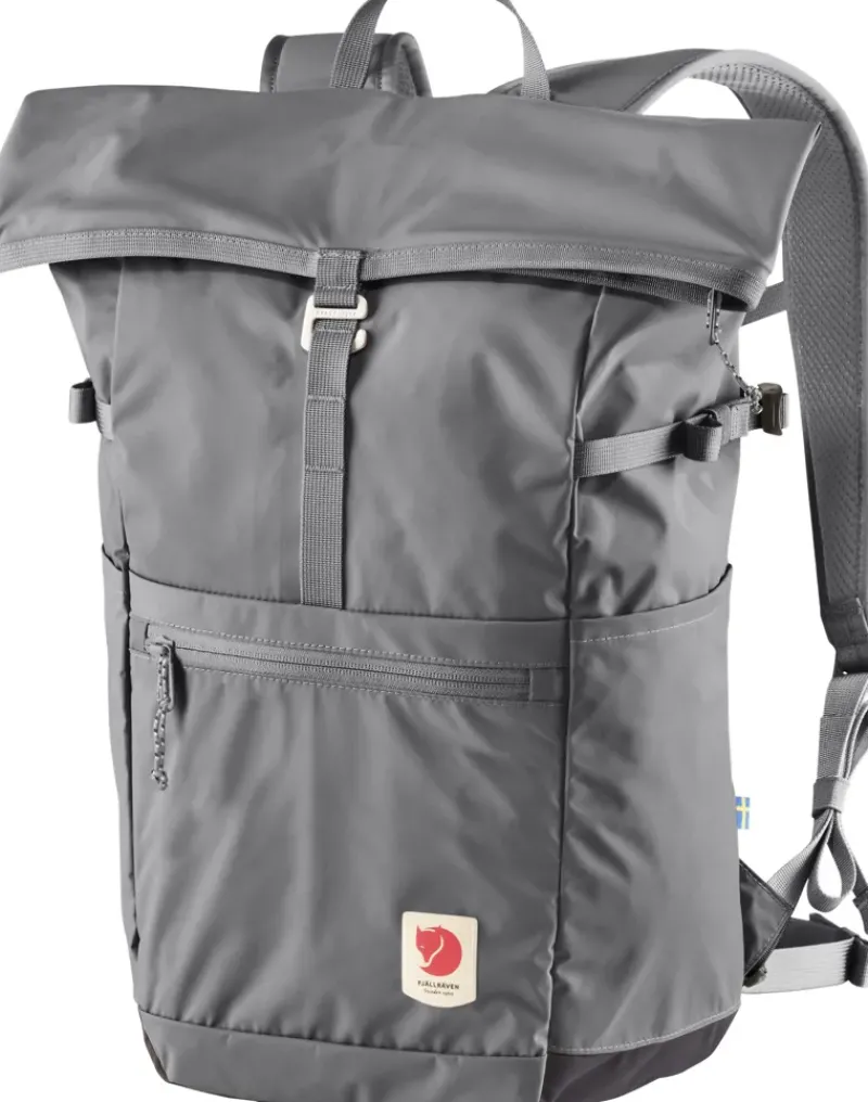 Fjallraven Day Packs-High Coast Foldsack 24 Rucksack - Shark Grey