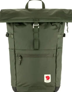 Fjallraven Day Packs-High Coast Foldsack 24 Rucksack - Mountain Green