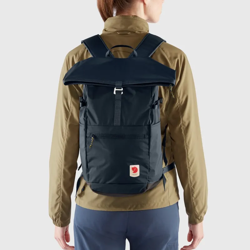 Fjallraven Day Packs-High Coast Foldsack 24 Rucksack - Dawn Blue