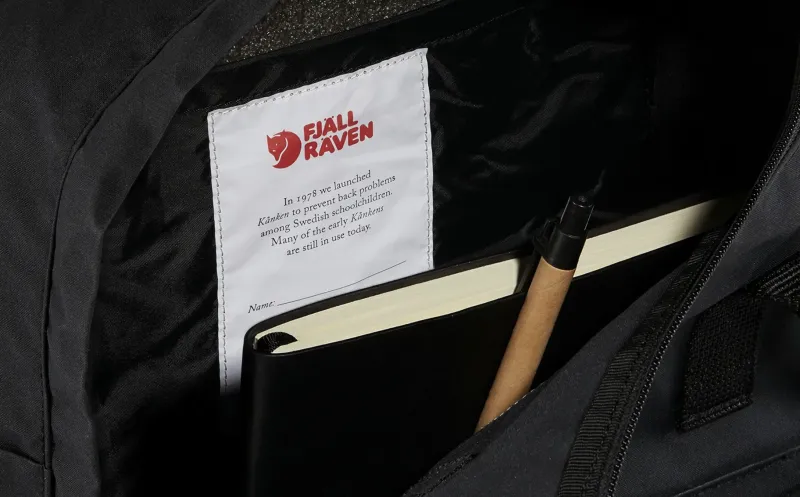 Fjallraven Day Packs-Kanken Backpack - Graphite