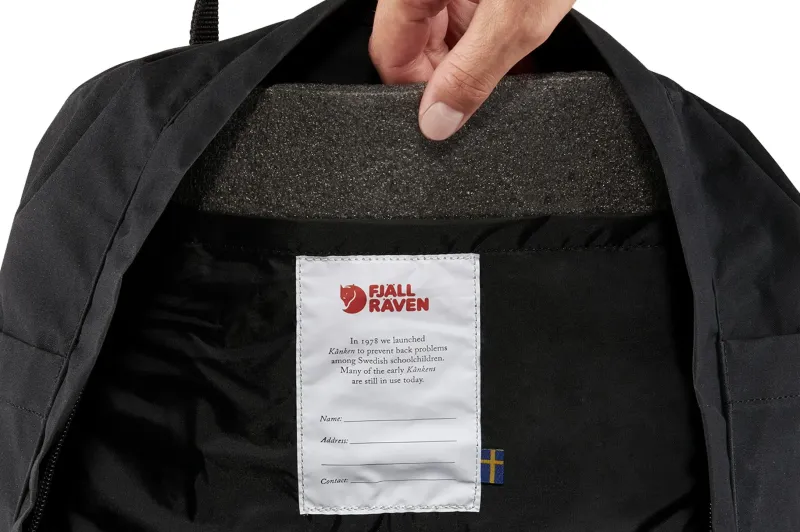 Fjallraven Day Packs-Kanken Backpack - Graphite