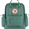 Fjallraven Day Packs-Kanken Outlong Backpack - Frost Green