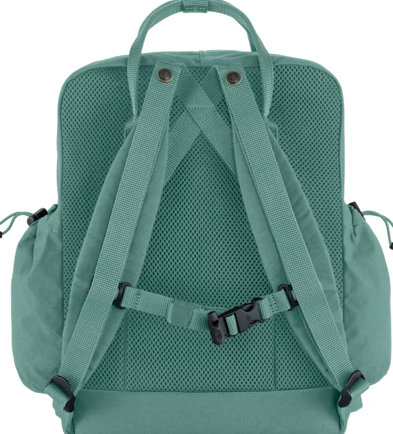 Fjallraven Day Packs-Kanken Outlong Backpack - Frost Green