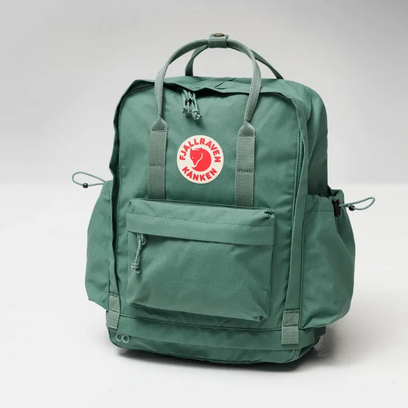 Fjallraven Day Packs-Kanken Outlong Backpack - Frost Green