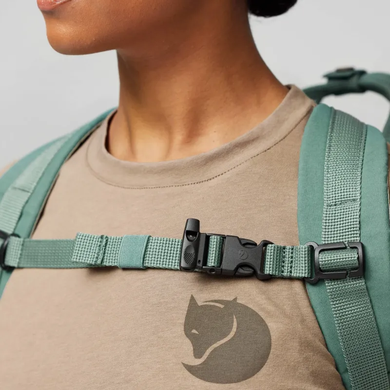 Fjallraven Day Packs-Kanken Outlong Backpack - Frost Green