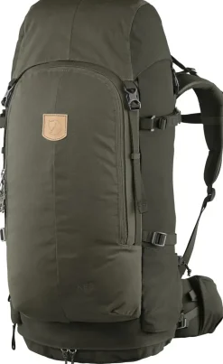 Fjallraven Backpacking Packs-Keb 52 Rucksack - Olive-Deep Forest