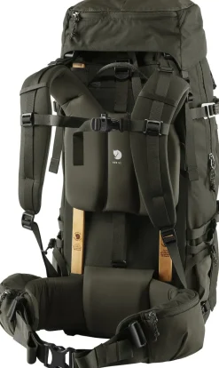 Fjallraven Backpacking Packs-Keb 52 Rucksack - Olive-Deep Forest