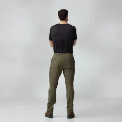 Fjallraven Trousers & Leg Wear-Mens Abisko Hybrid Trail Trousers - Black