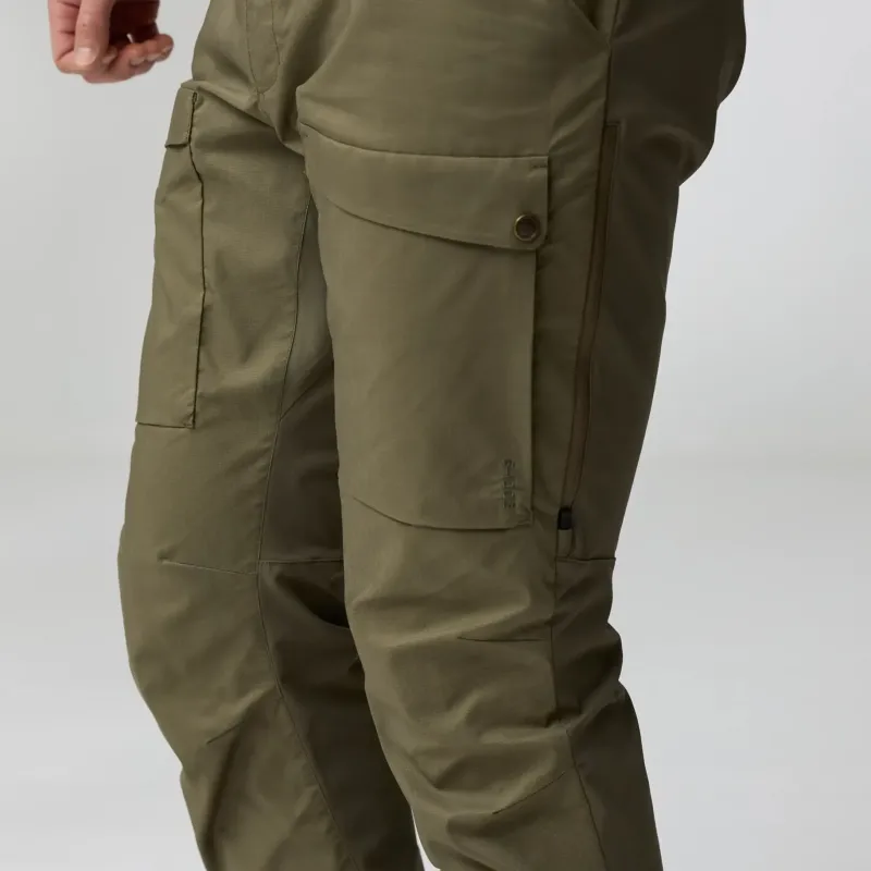 Fjallraven Trousers & Leg Wear-Mens Abisko Hybrid Trail Trousers - Black
