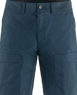 Fjallraven Shorts-Mens Abisko Hybrid Trail Shorts - Navy