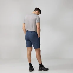 Fjallraven Shorts-Mens Abisko Hybrid Trail Shorts - Navy
