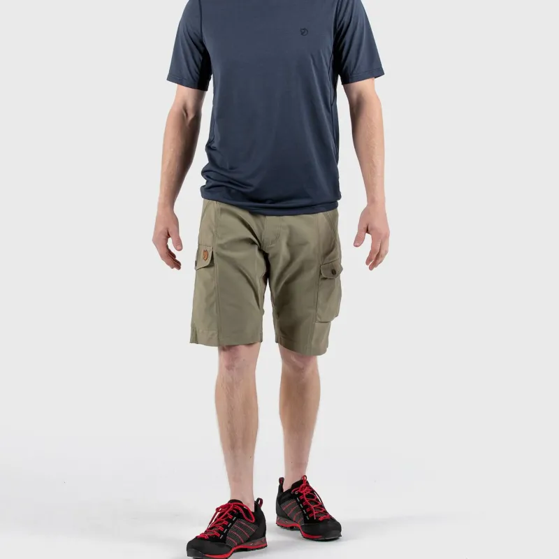 Fjallraven Shorts-Mens Abisko Shorts - Dark Olive