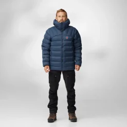 Fjallraven Insulated Jackets-Mens Expedition Mid Winter Jacket - Navy-UN Blue