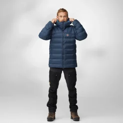 Fjallraven Insulated Jackets-Mens Expedition Mid Winter Jacket - Navy-UN Blue