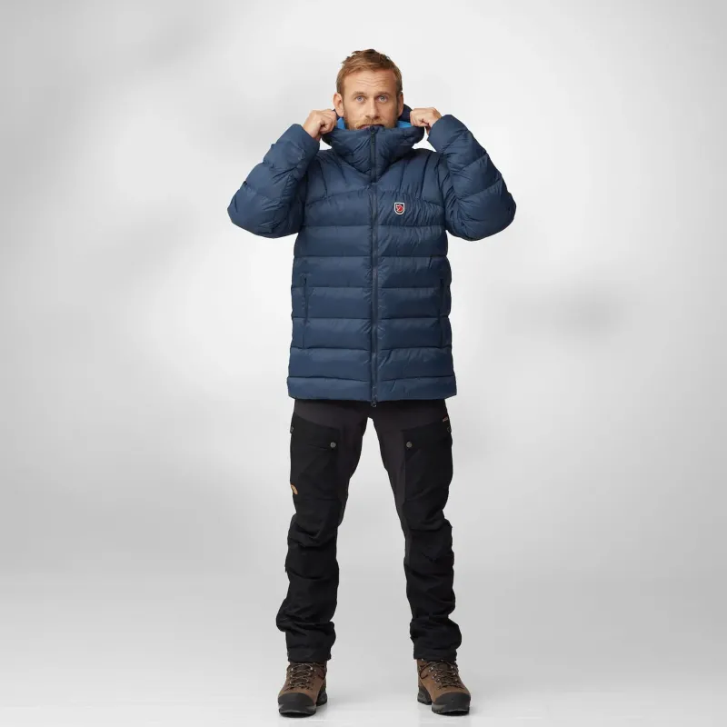 Fjallraven Insulated Jackets-Mens Expedition Mid Winter Jacket - Navy-UN Blue