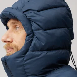 Fjallraven Insulated Jackets-Mens Expedition Mid Winter Jacket - Navy-UN Blue