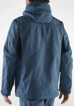 Fjallraven Casual Jackets-Mens Kaipak Jacket - Dark Grey-Black