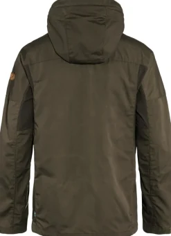 Fjallraven Casual Jackets-Mens Kaipak Jacket - Dark Olive